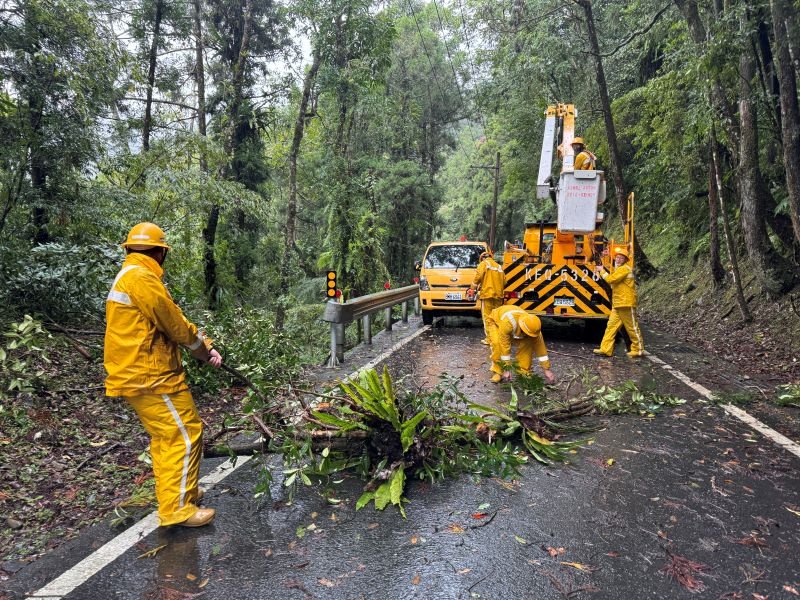 宜蘭曾逾1,300戶停電 台電已復電831戶