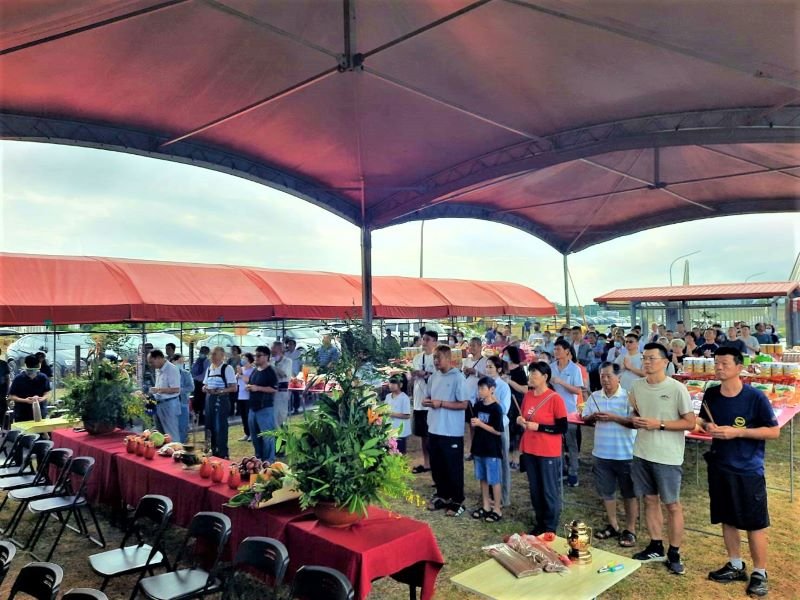 五結重陽秋祭敬祖報恩 「五結蘭園」納骨堂預計十月完工