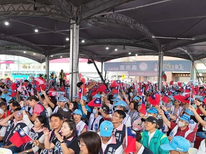 韓國瑜、林姿妙、王鴻薇同台力挺吳宗憲 喊宜蘭選出「包青天縣長」